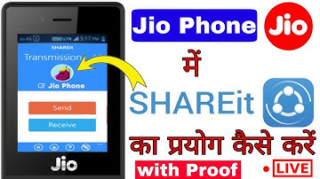 Jio Phone में Shareit App Install कैसे करे 100% Working || How to install Shareit in Jio Phone Live