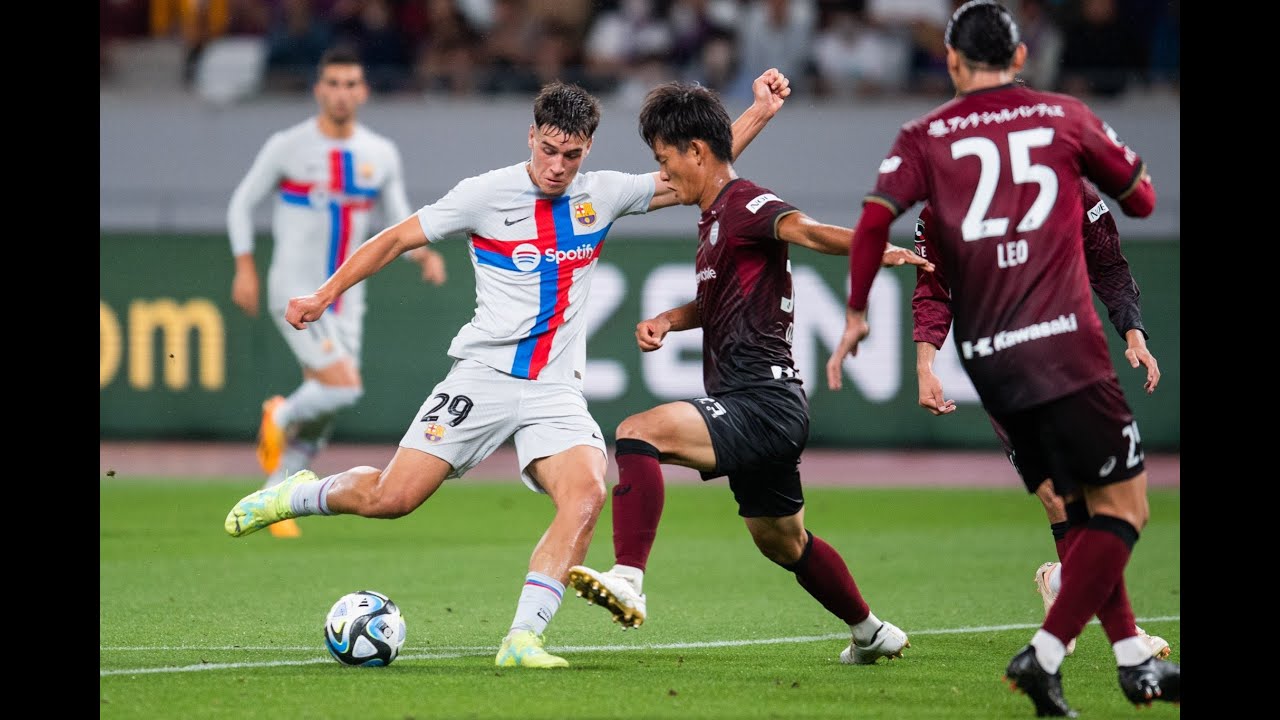 Marc Guiu FC Barcelona debut vs Vissel Kobe | 06/06/2023