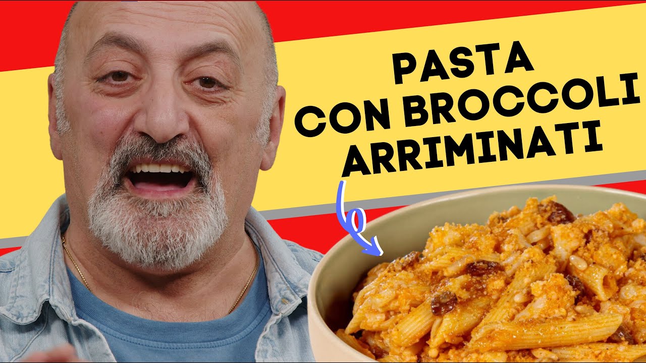 Pasta con broccoli arriminati ricetta siciliana YouTube