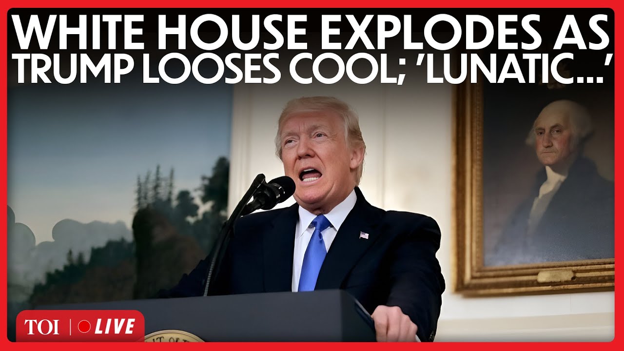 LIVE | 'Dealing With You Lunatic': White House Erupts; Trump LOSES Cool, Screams At Reporter