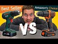 Bosch best seller vs black and decker from amazon homeowner battery drills 