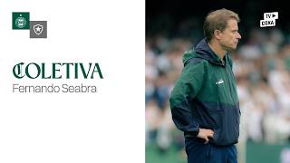 🎙️ COLETIVA | Coritiba 1x1 Botafogo | Entrevista com o técnico Fernando Seabra.