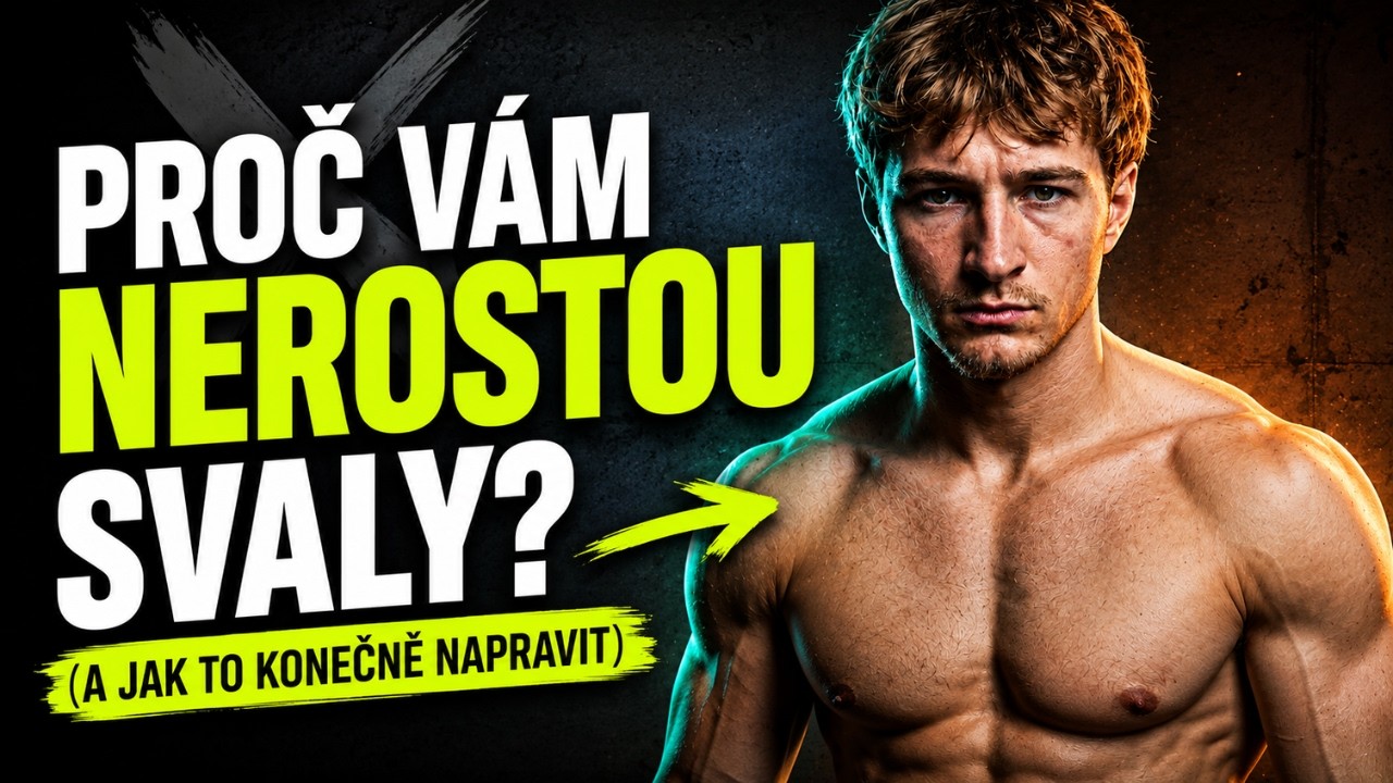 Jediné Video o Růstu SVALŮ, Které Potřebuješ (95 % Lidí Cvičí ŠPATNĚ)