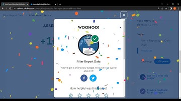Salesforce Trailhead - Add Cross Filters