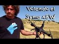 VUELO SYMA X8W WIFI EN ESPAÑOL: Review en español de drones baratos calidad precio