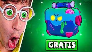 Abro NECROCAJAS GRATIS y pasa ESTO... 🤑⭐!! (Hipercarga, Skin Mítica...🤡) - Brawl Stars TEKENDO