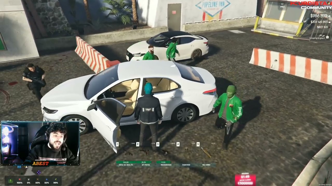 بەزمە بەزم ئەبێستGTA#abest  #gta