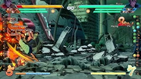 DBFZ Beerus - Ball set up, 6M combo