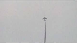 本日のブルーインパルス 20101221 #2-3 基地上空訓練