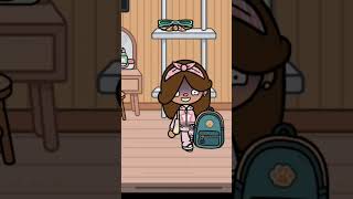 woke up late! but on Sundays for school #tocaboca #school #sunday #tocagame