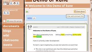 Kune (software) | Wikipedia audio article