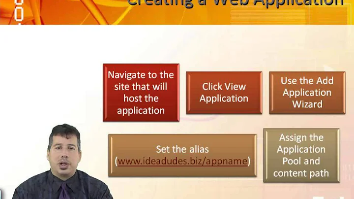 Learn to Create & Config Web Sites and Apps in Win Srvr 2008-Config App Infra Pt 2 from GogoTraining