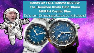 Interstellar LIVES!  Hands On with the Hamilton Khaki Field MURPH 38mm Cosmic Blue. FULL REVIEW!