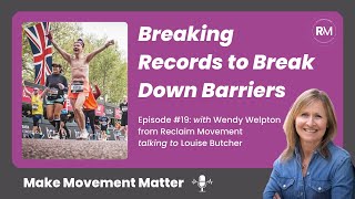 #19. Marathon Running Topless after Mastectomy; Louise Butcher’s Empowering Story