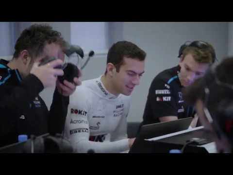 Nicholas Latifi: Debut F1 test with ROKiT Williams Racing