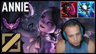🗡️ Tyler1 CARRYING LL STYLISH  | Annie Mid Full Gameplay | Season 15 ᴴᴰ