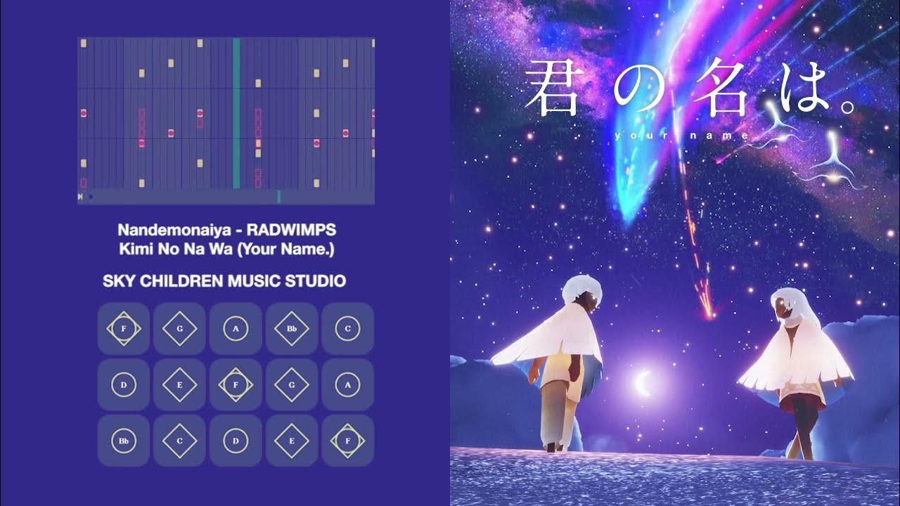 SKY Sheet] Nandemonaiya - RADWIMPS  Kimi No Na Wa (Your Name.) 