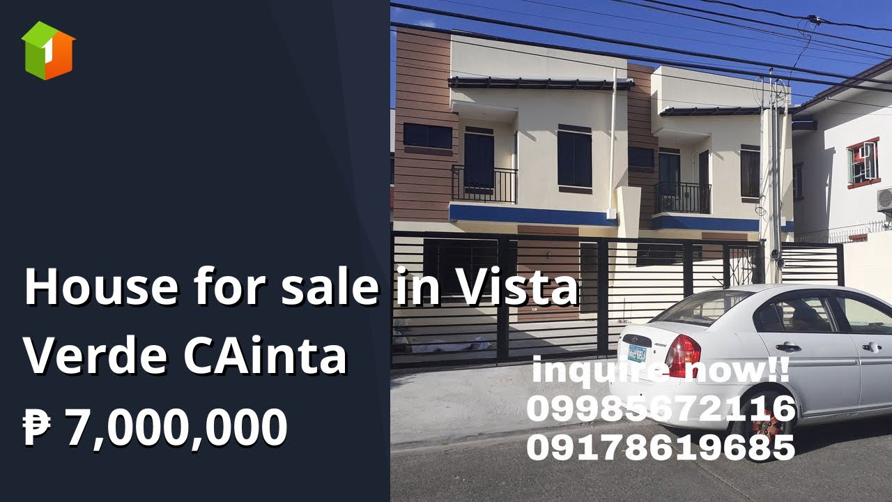 House for sale in Vista Verde CAinta YouTube