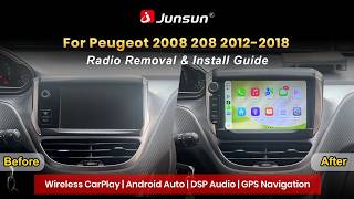 For Peugeot 2008 208 2012-2018 : Replace the Old Radio with an Android Screen — Full Guide