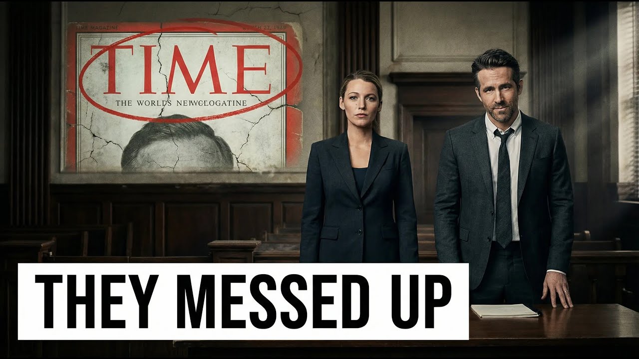 Blake Lively and Ryan Reynolds TIME Magazine Moment EXPOSED