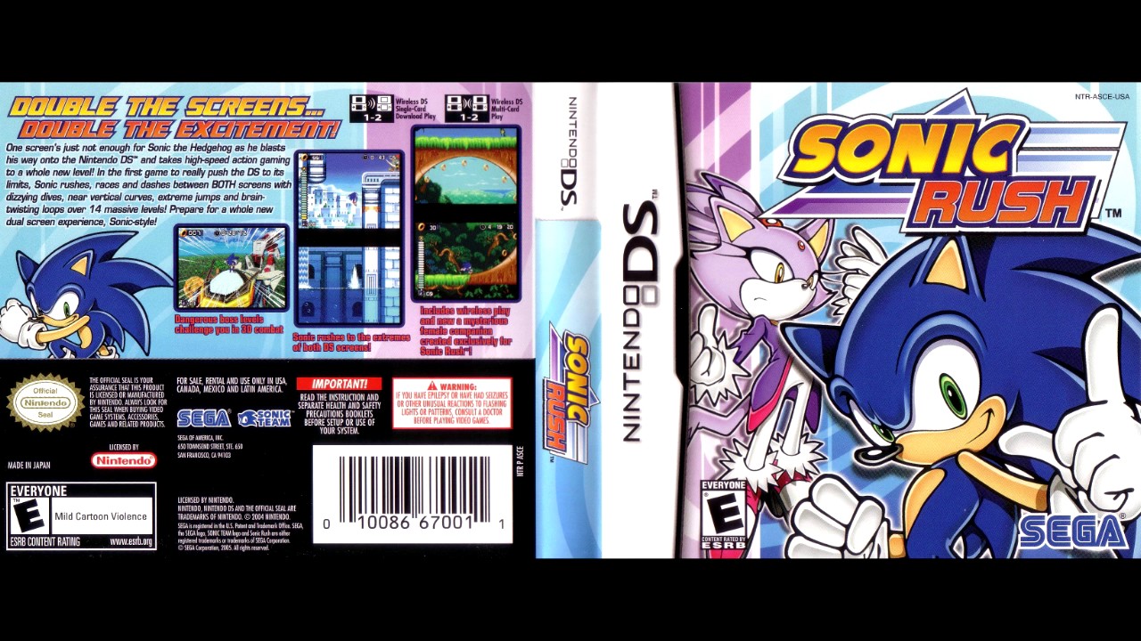 Sonic Rush - Huge Crisis, Blaze (12 minutes extended)