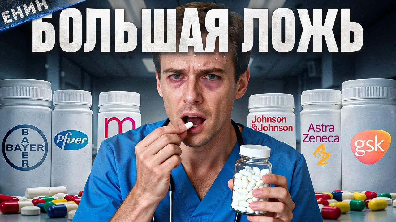 Они хотят чтобы ВЫ БОЛЕЛИ..Как устроена индустрия ЗДОРОВЬЯ НА САМОМ ДЕЛЕ