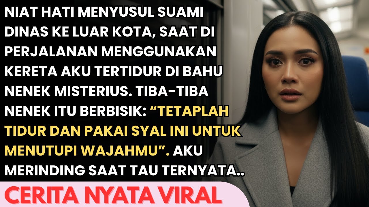SAAT SUSUL SUAMI DINAS DI KERETA TIBA2 AKU TERTIDUR DI PUNDAK NENEK MISTERIUS - AKU MERINDING SAAT..