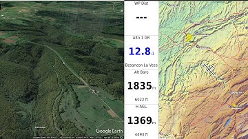 Fly with XCSoar and Google Earth