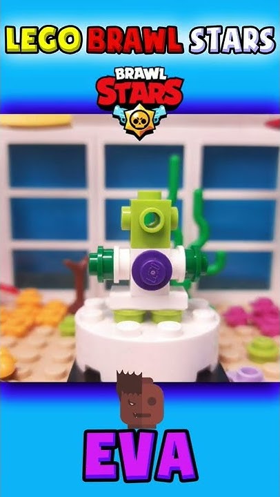 Лего Бравлер ЕВА из БРАВЛ СТАРС | lego brawler EVA from the brawl stars ...