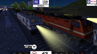 Indian Train Racing Game Night Train Racing | Train Racing screenshot 5