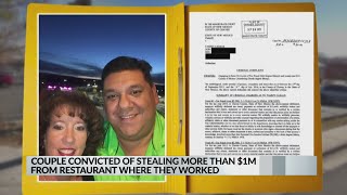 Roswell couple convicted of stealing more than $1M from restaurant