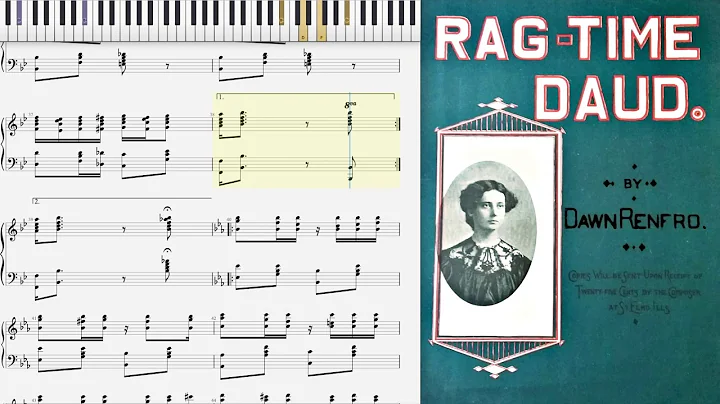 Ragtime Daud by Dawn renfro (1905, Ragtime piano)