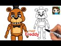 How to Draw Freddy Fazbear | Five Nights at Freddy&#39;s (NEW)