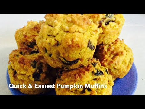 Best Pumpkin Prune Muffins ( fluffy & moist )