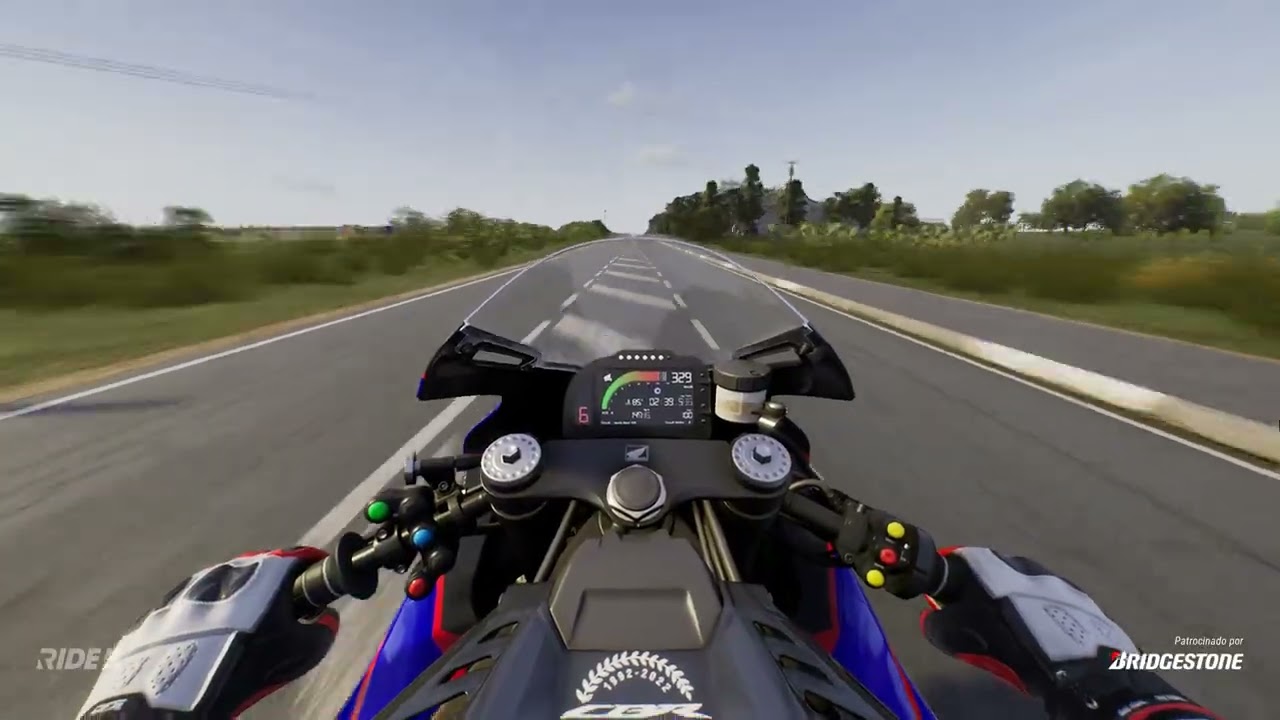 Ride 5 pov honda cbr 1000rr-r fireblade, mapa north west 200.