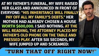 My Wife Announced My Inheritance Would Pay Off Her Family's Debts —My Father's Old Phone Exposed Her