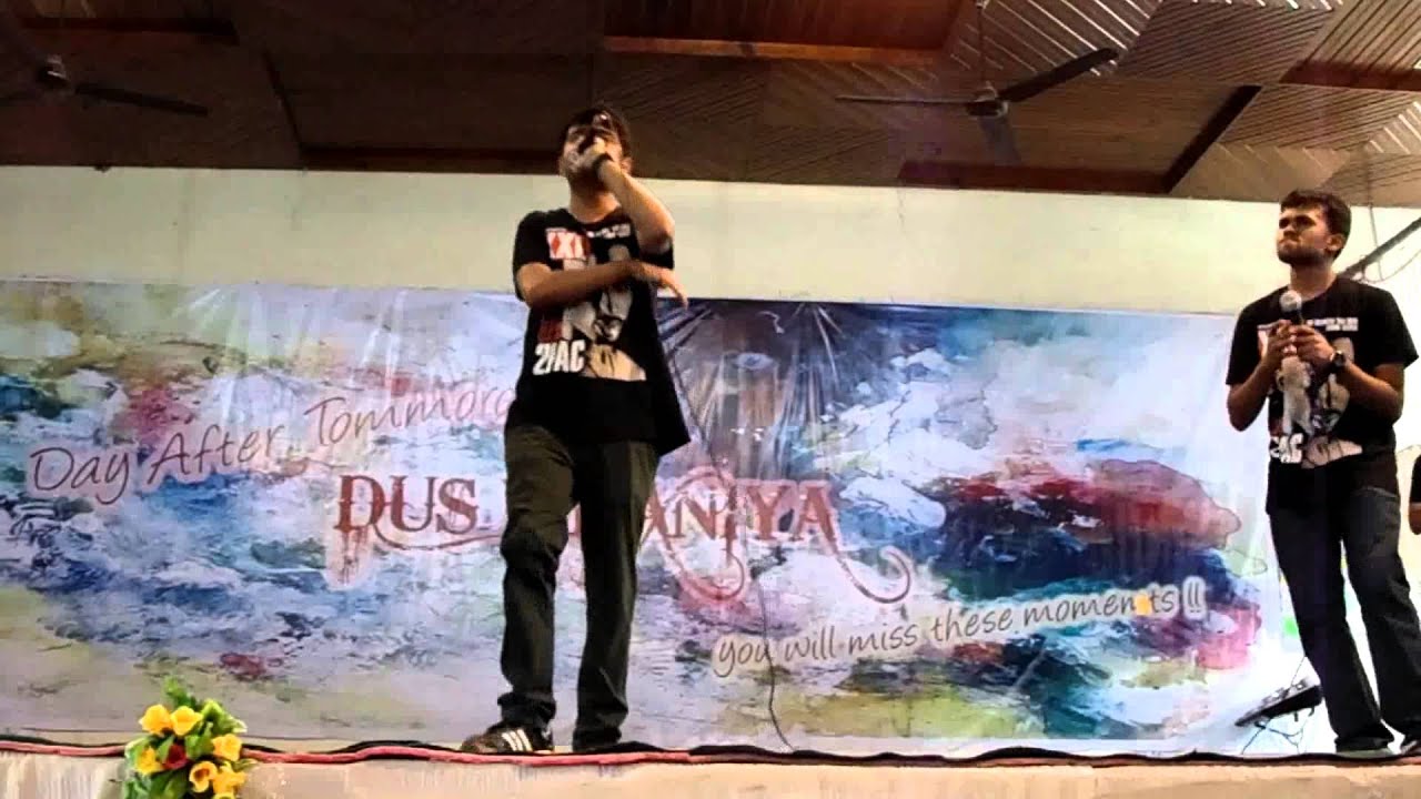 Srinagar Rappers Anindya : NIT Srinagar Rap Performance @Farewell Party 2014- Fast Lane ...