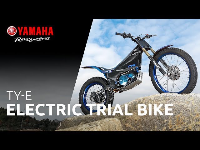 yamaha electric trials bike