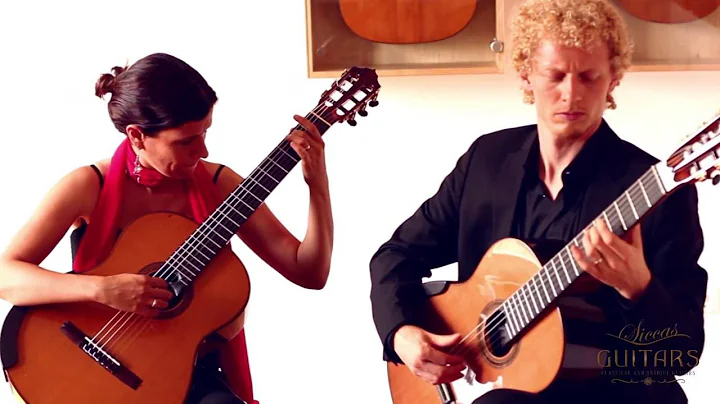 Mller-Fraticelli Guitar Duo plays Milonga Argentina by Justo Toms Morales