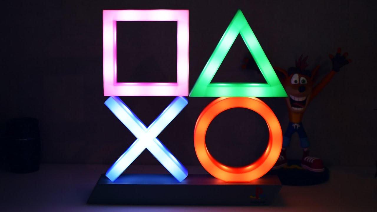 Playstation Icons Light Xl Review Playstation Icons Xl Led Youtube