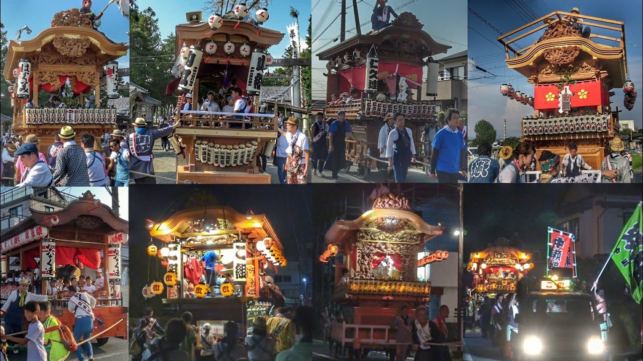 2019.8.18 浜松市 浜北区 中瀬の祭り・屋台（はぐ美・さんく連・仁久連