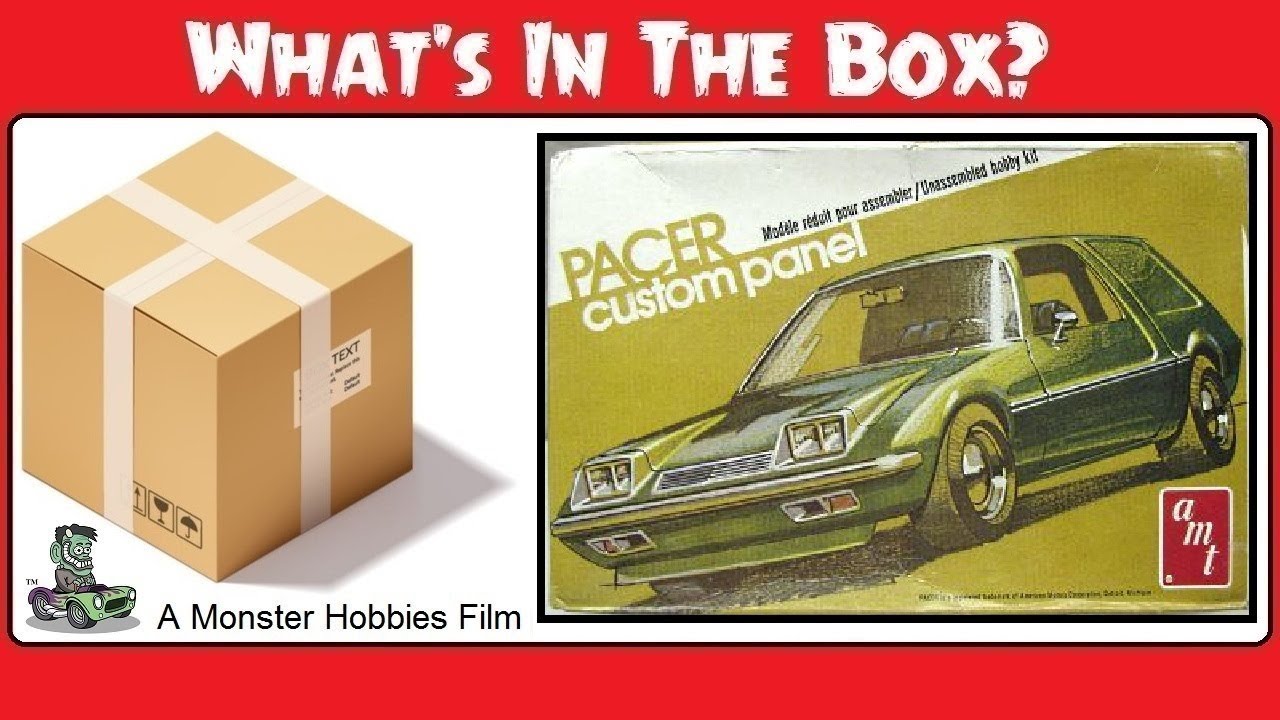What's in the Box? The 1977 AMC Pacer Custom Panel Van by AMT - A Model Car  Unboxing Video