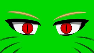 Naruto Kurama mode awakening green screen with sound effect || Gacha Club version ||