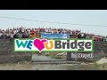 Weloveu the intl weloveu built a bridge of love in the flooded area of nepal