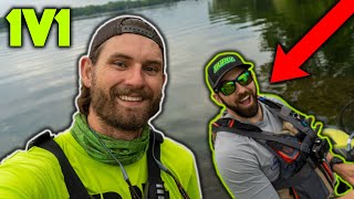 1v1 Bass Challenge Vs BURLY FISHING!