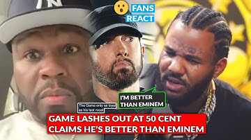 Game Says He’s Better than Eminem: Challenges Em to Verzuz, Game BLASTS 50 Cent, Em Sets Record