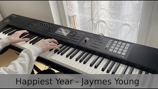 Jaymes Young - Happiest Year | Piano Cover (+FREE SHEET MUSIC)