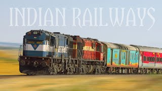 Double Diesel Locomotive Trains at Rajasthan, India