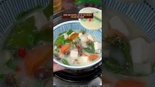 EASY AND QUICK FISH SOUP RECIPE #recipe #carp #fishsoup #chinesefood #cooking #shorts #foodlover