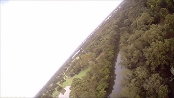 Hobbyking Skywalker X-1 flying wing FPV #16 HD Camera proximity flying